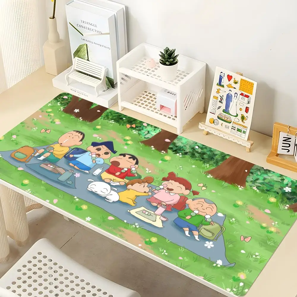 

MINISO-C-Crayon S-Shin-Chan Mouse Pad Gaming Mousepad Large 900x400X2mm MouseMat Gamer Mause Carpet PC Desk