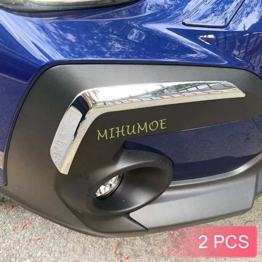 

Глянцевые хромированные накладки на противотуманные фары (реснички) для Subaru Crosstrek MK3 2024, 2025, 2026 годов, аксессуары