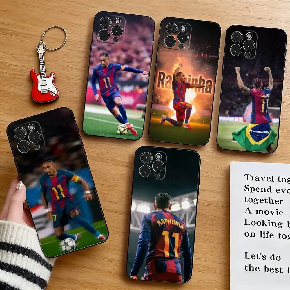 R-Raphinhas 11 Football Phone Case Silicone Soft For IPhone 17 16 15 14 13 12 11 X XR Plus Pro Max Plus
