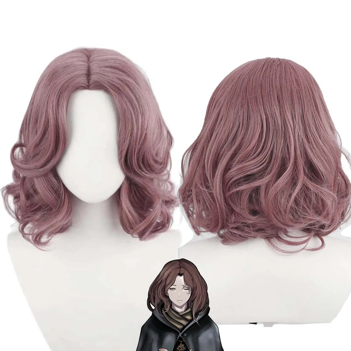 Halloween Role Playing Game The Fire Ring Melina Cosplay Heat Resistant Synthetic Hair Wig