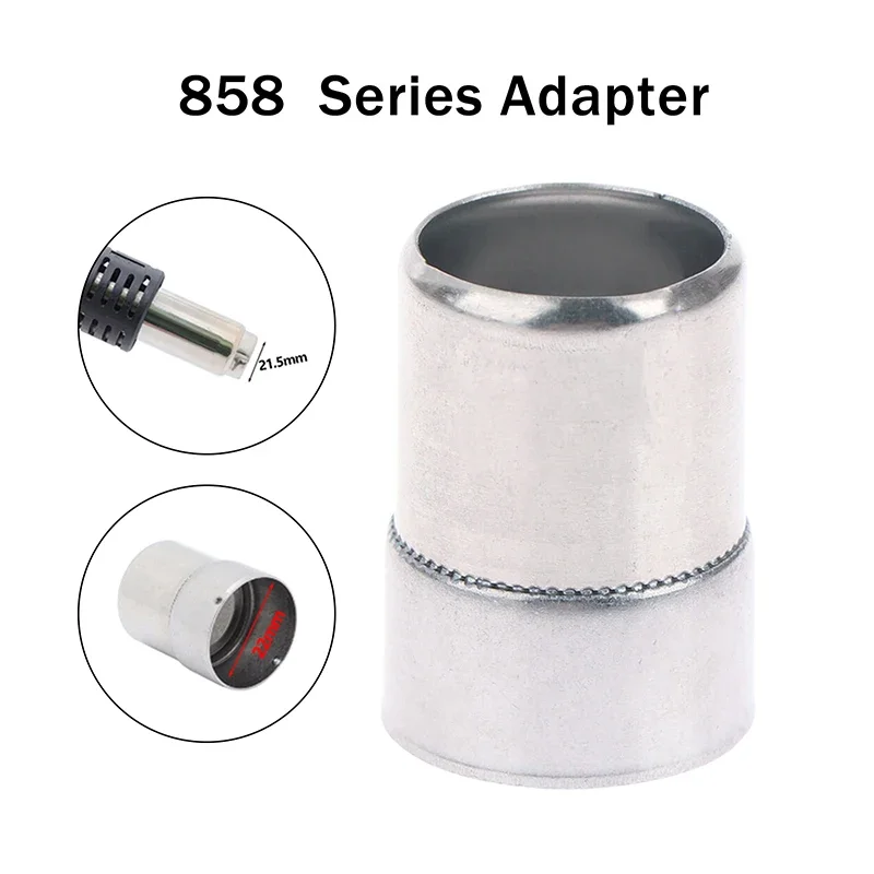 Hot Air Gun Nozzle Adaptor for 850/858 Quick-861DW Square BGA Welding Head Air Nozzle Accessories