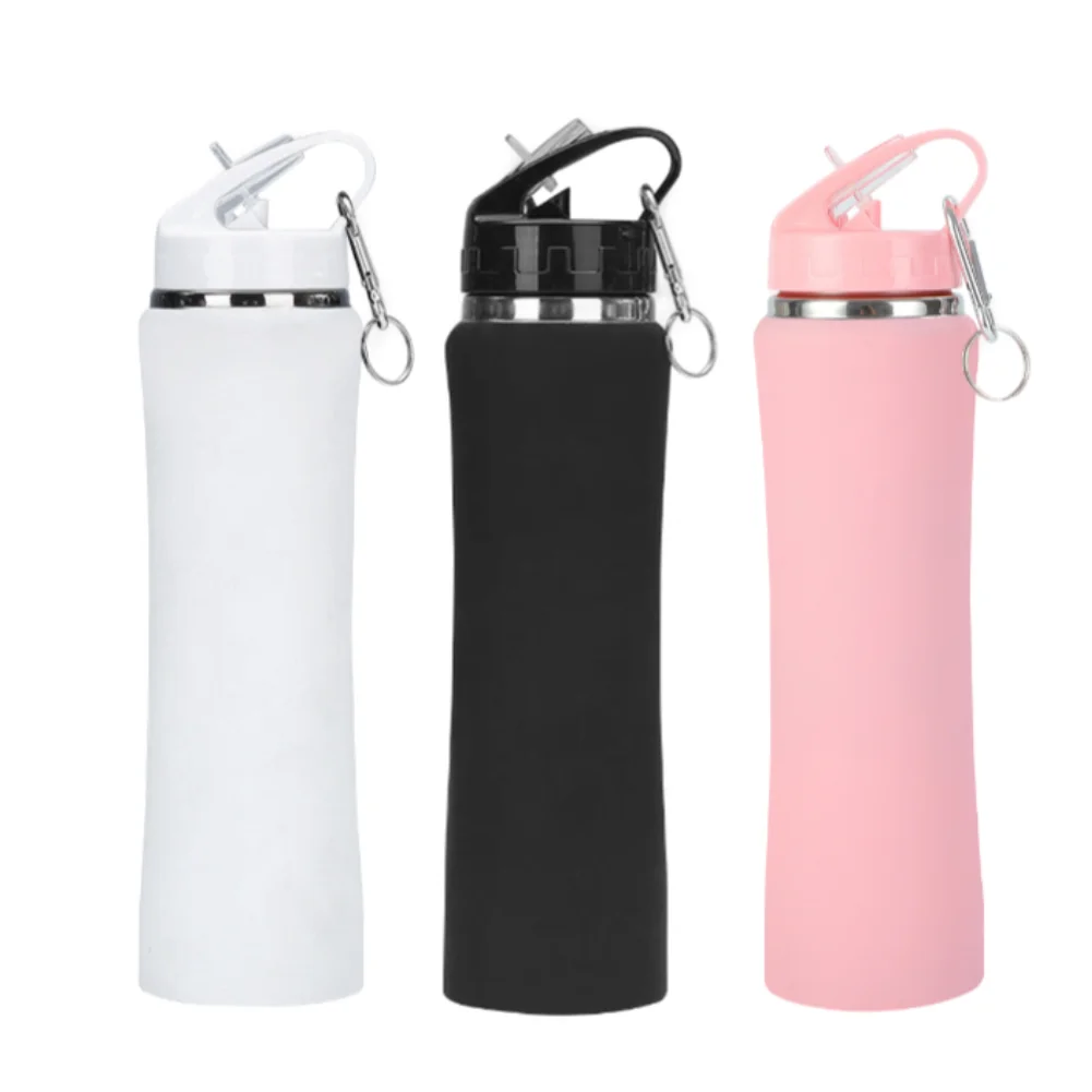 750ml Vacuum Insulated Cup with Straw 304 Stainless Steel Thermal Bottle Insulated Tumbler Thermal Coffee Car Cup Men Women