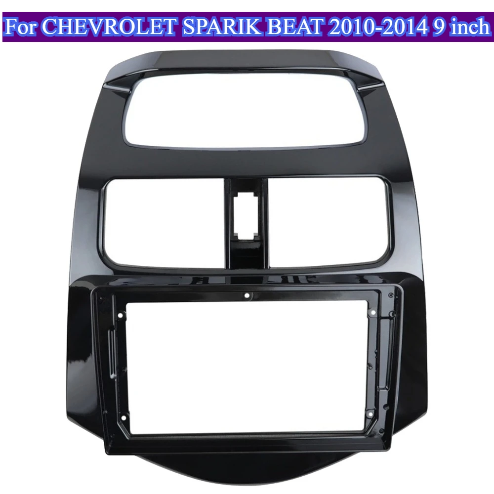 

For CHEVROLET SPARIK BEAT 2010-2014 9 inch Car Radio Fascia Android MP5 Stereo Player Dash Frame Fit Panel Vehicle Display Frame