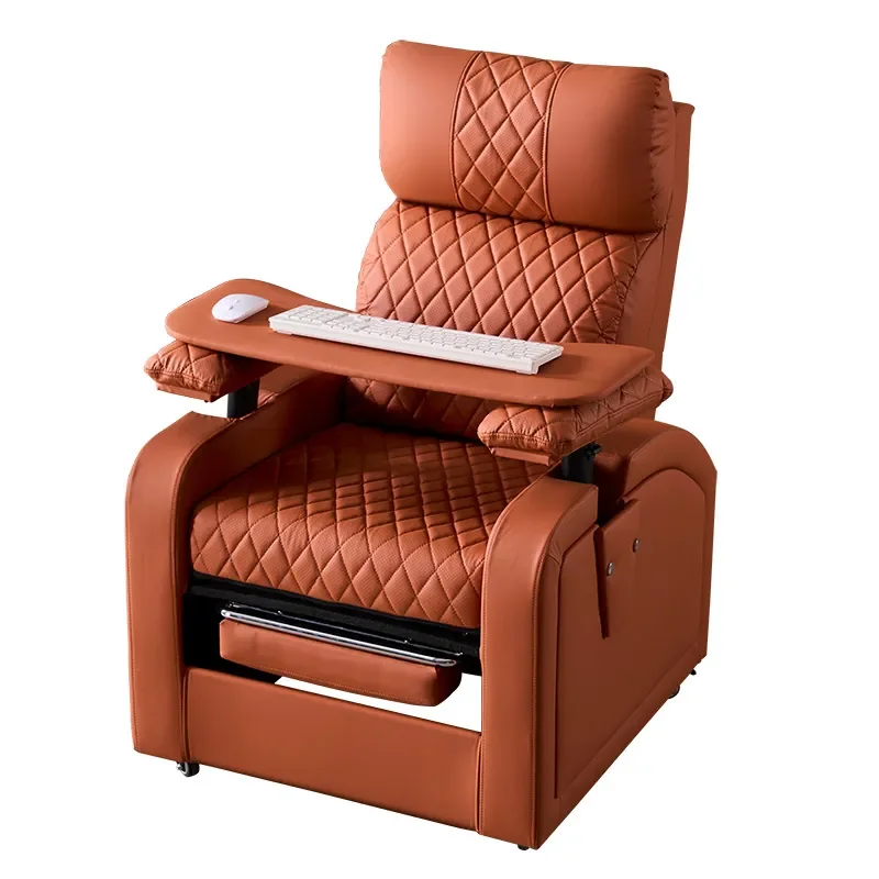 Wholesale E-Sports Sofa for Internet Cafe Single Gaming Chair with Reclining and Sleeping Function for Sedentary Computer Use
