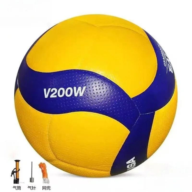

Новинка 2023 года, высококачественный волейбольный мяч V200W, V300W, тренировочная игра, профессиональная игра, волейбольный мяч в помещении, размер 5, аксессуары для волейбола