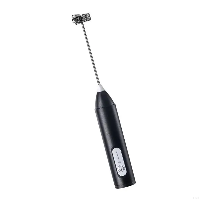

Portable Electric Milk Foamer Maker 3 Adjustable Speed USB Chargings Portable Design Easy Cleaning Kitchen Tool E7CB