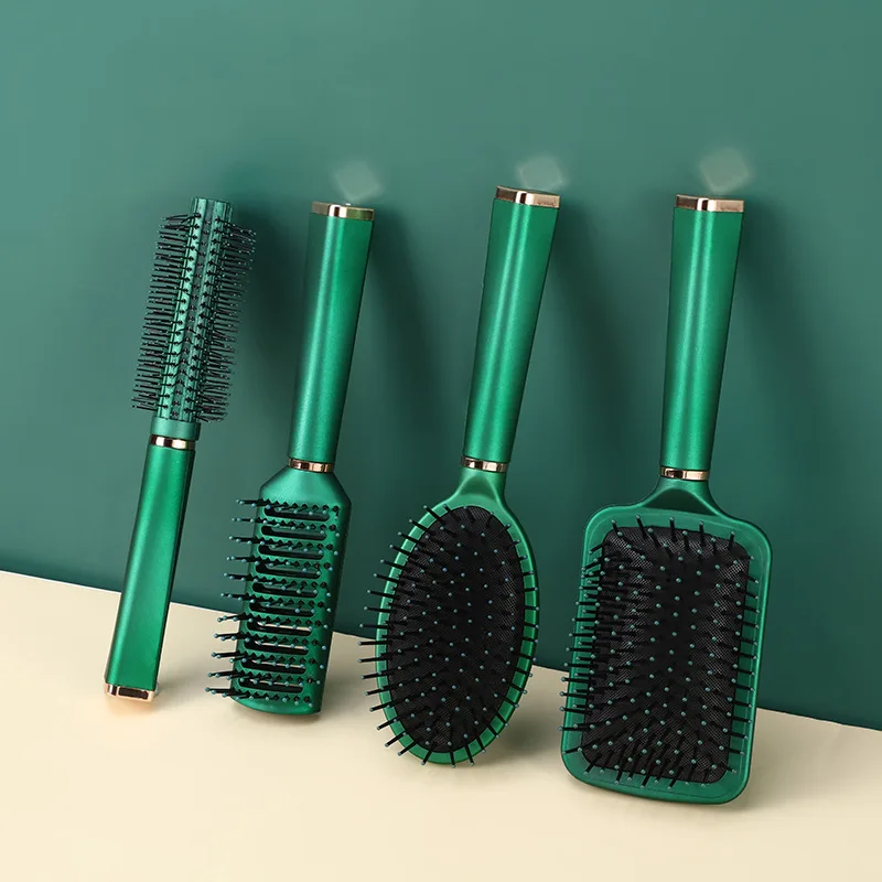 남녀공용 미용 에어 쿠션 빗, 두피 마사지 빗, 정전기 방지 헤어 스트레이트닝 에어백, 신제품, 10 개