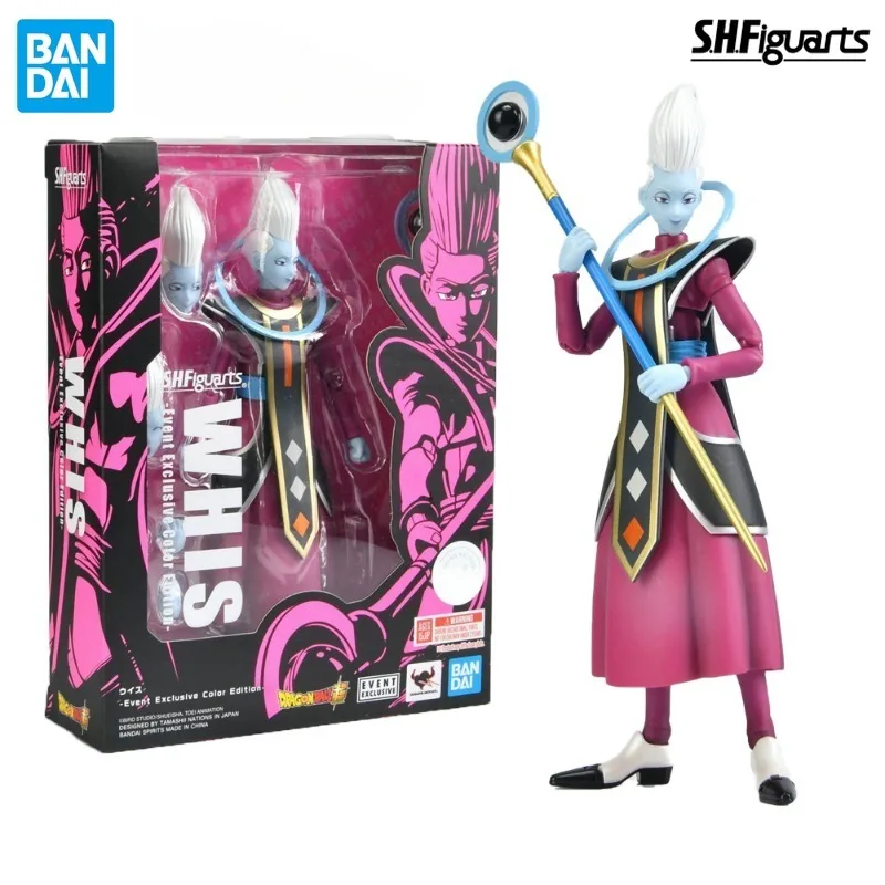 

Original Bandai S.H.Figuarts Dragon Ball Super Whis Event Exclusive Color Edition Cj LIMITED Anime Action Figure PVC Toys Gift