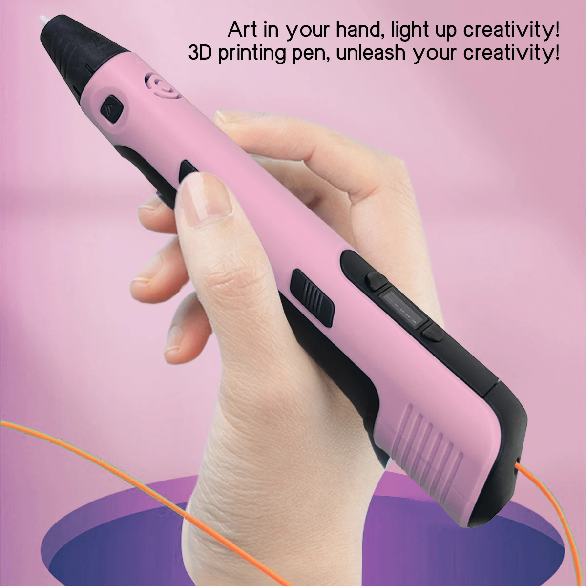New 3D Printing Pen 9 Meter Pla Environmentally Friendly Filaments Children S Creative Gifts Birthday and New Year Handmade Toys