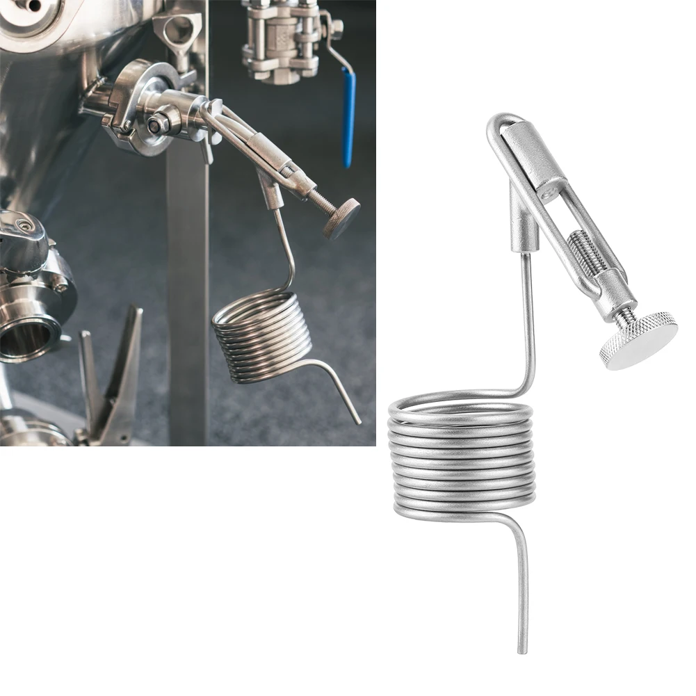 304 Stainless Steel Beer Sample Valve Sampling Coil Brand Defrother Homebrew Fermenter Accessory  Kitchen Accessories