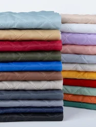 Thickend Winter Padded Lining Fabric By Meters for Coat Suit Pants Glove Diy Sewing Cloth Soft Warm Smooth Diamond Plaid Plain
