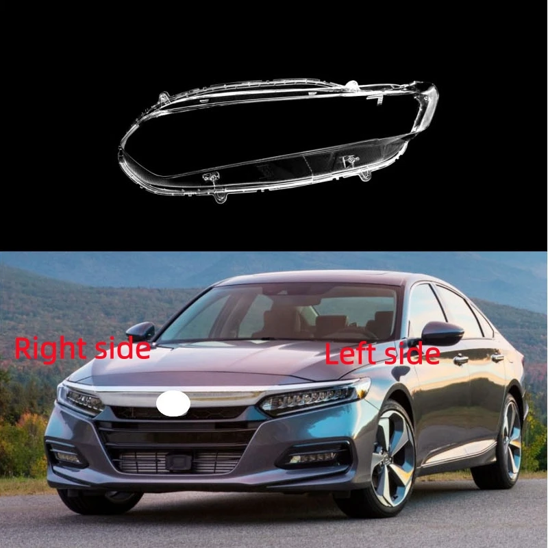 

Для Honda Accord 10 10,5 поколения 2018 2019 2020 2021, корпус автомобильной фары, крышка фары, линза, стекло фары