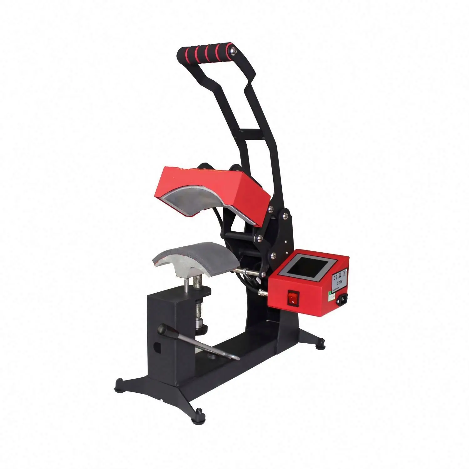 8*14 CM Manual Pressing Heat Transfer Machine for Hat Ironing for Hat Baseball Printing Combo Heat Press Machine With Multicolor