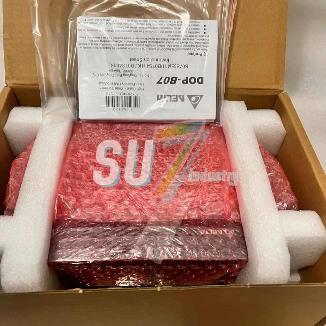DOP-B07S411 DOP-B10S615 Layar Sentuh HMI Baru Di gudang
