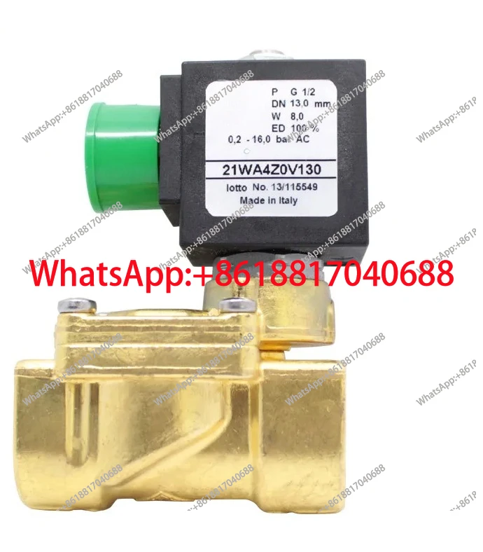 21WA3Z0V130 21WA4Z0V130 Solenoid valve 2-position Normally Open pilot control brass G3/8 G1/2 AC24V