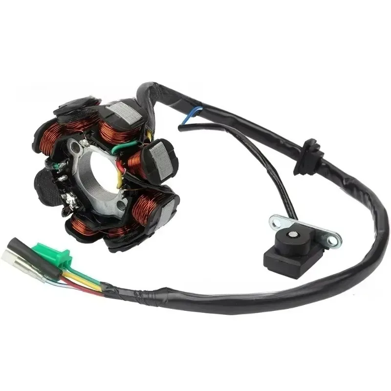 For 125/150cc Stator 8 Coil Engine DC STATOR Moped Popular For PopularBeach Bike Pedal Assisted Scooter