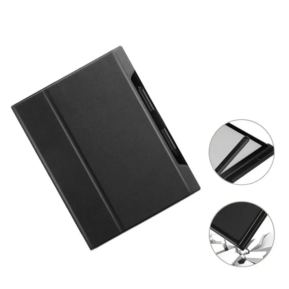 Foldable E-Reader Cover Wear-resistant Folio Case Paste Type PU Leather for Onyx BOOX Nova 3Color/3/2/1/Air 7.8 Inch