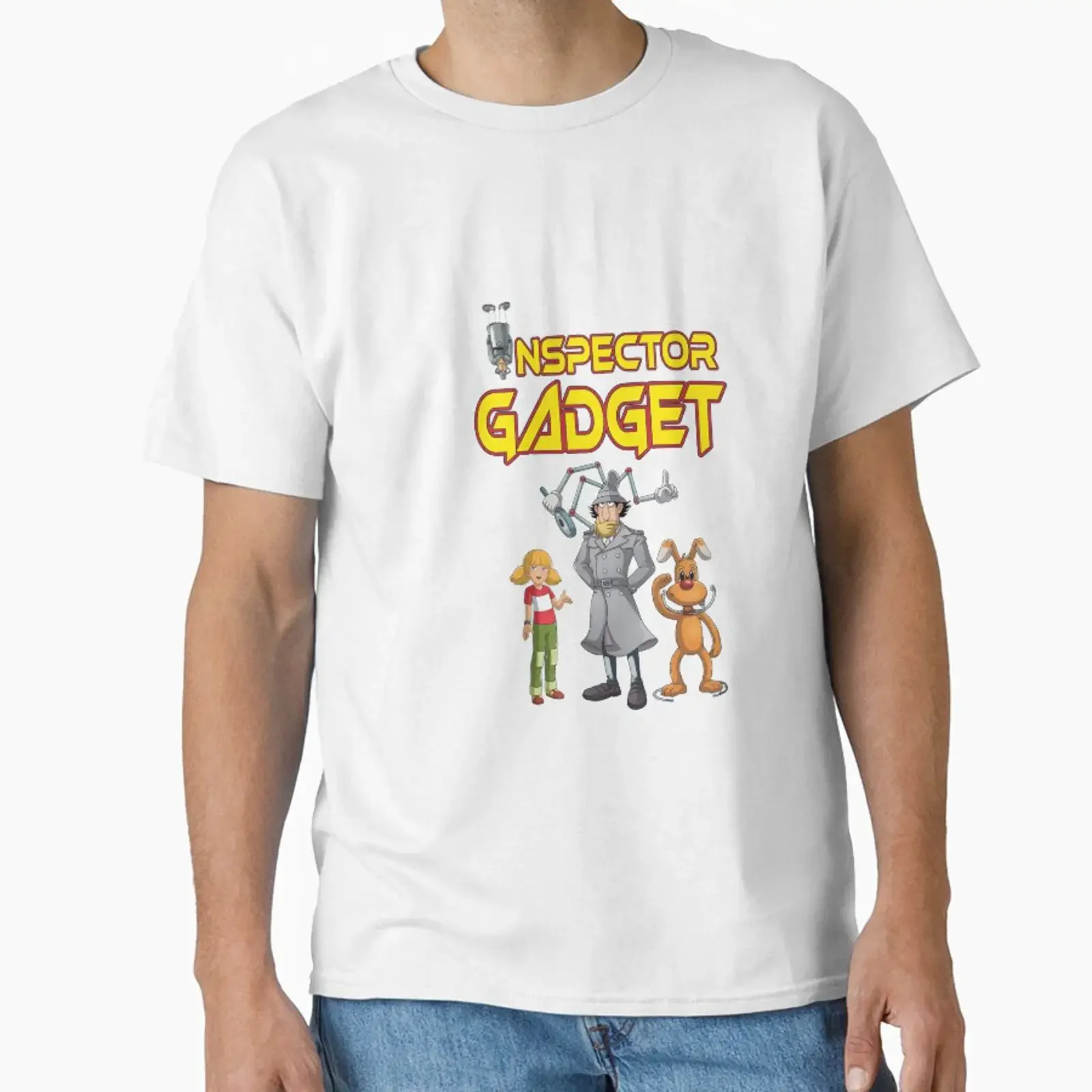 Retro Detective Squad Display designed and sold by fiyuuart vintage Washed Soft Stretched graphic Breathable streetwear fashion
