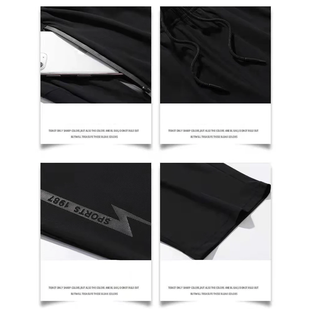 سراويل قصيرة جيدة التهوية للرجال ، سراويل رياضية فضفاضة ، بيع التخليص ، انخفاض الشحن