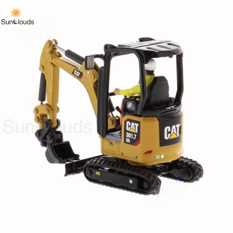 Para Caterpillar modelo DM 1:50 CAT301.7 CR pequeña excavadora hidráulica con herramienta modelo de aleación 85597 coche de juguete fundido a presión