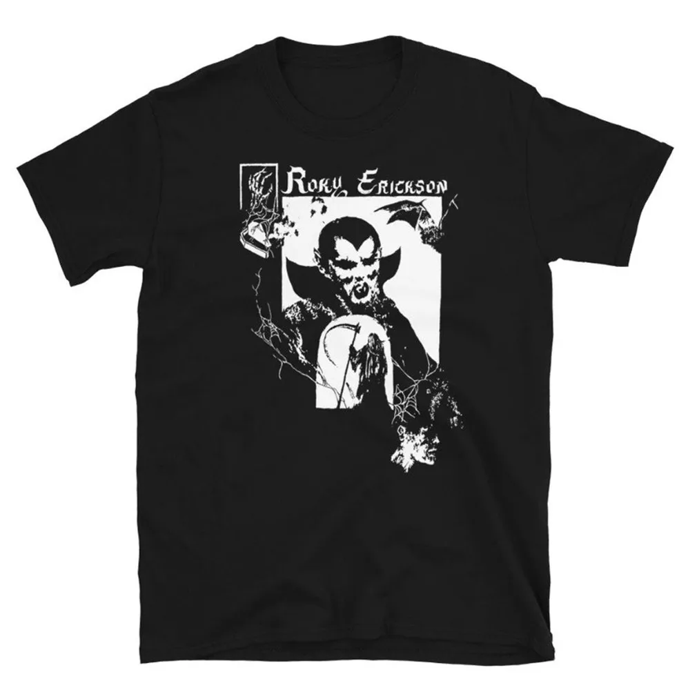 Roky Erickson Tour Gift Cotton Gift T-Shirt For Men Women   Tees Y2K tops Unisex Summer Short Sleeve