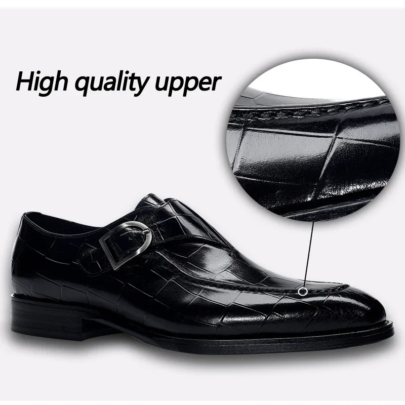 2023 New Design Men's Dress Shoes High-quality Men Leather Shoes Luxury Nobility Men's Formal Shoes Business Male Shoes Size 48