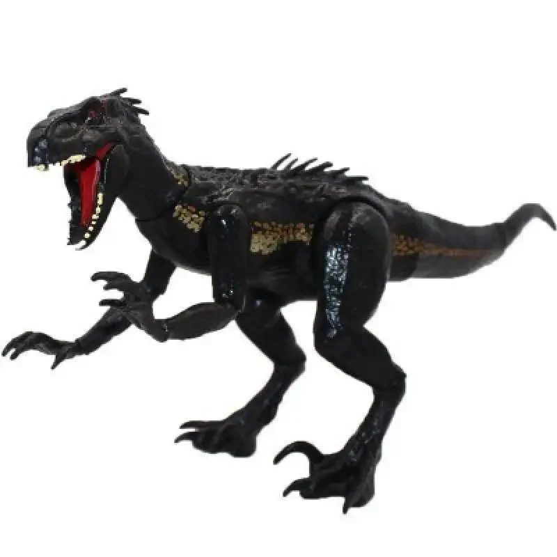 Jurassic World Action Figures para crianças, Indoraptor realista, brinquedos de dinossauros ajustáveis, brinquedo modelo de dinossauro, presentes para meninos