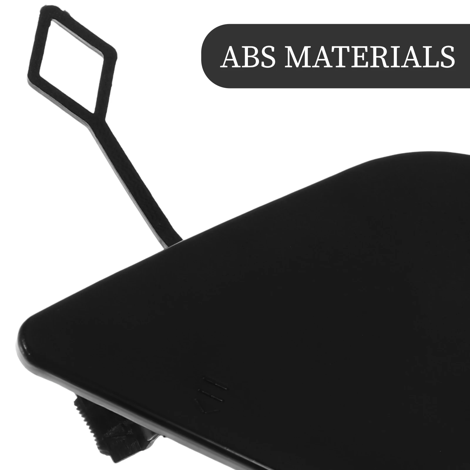 

Front Bumper Hook Tow Hook Cover Front Cover Cap Protector for Trailer Car Stylish ABS Material Long Lasting Easy Installation