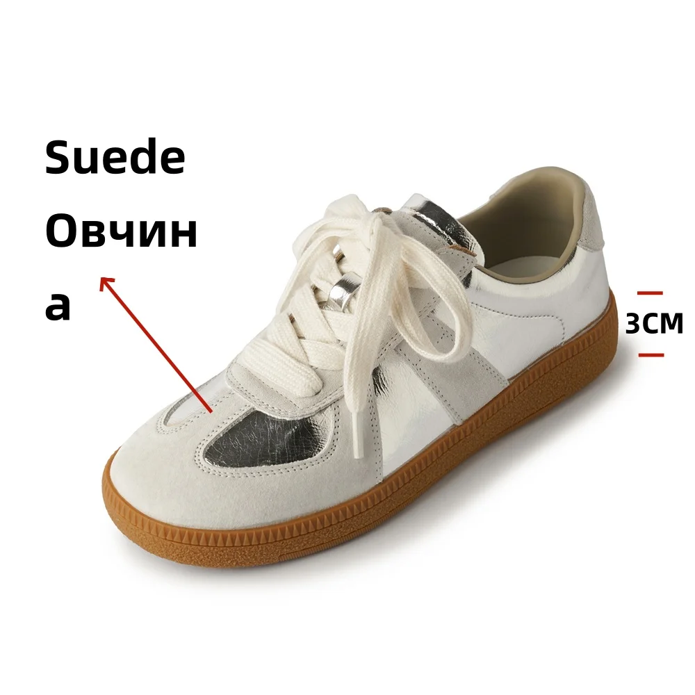 FEDONAS Fashion Women Suede Leather Sneakers Flats Heels Lace Up Spring Summer Autumn Casual Shoes Woman Round Toe Sport Shoes