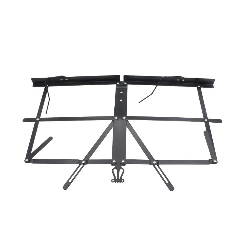 Musical Instrument Straight Hair Score Holder Portable Foldable Lifting Score Stand Multi-color