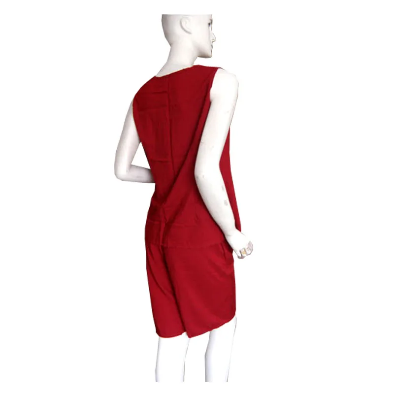 Wysokiej jakości bawełniana jedwabna letnia kamizelka damska pięciopunktowy garnitur ze spodniami białe ubrania damskie Casual Jogging oddychające i fajne