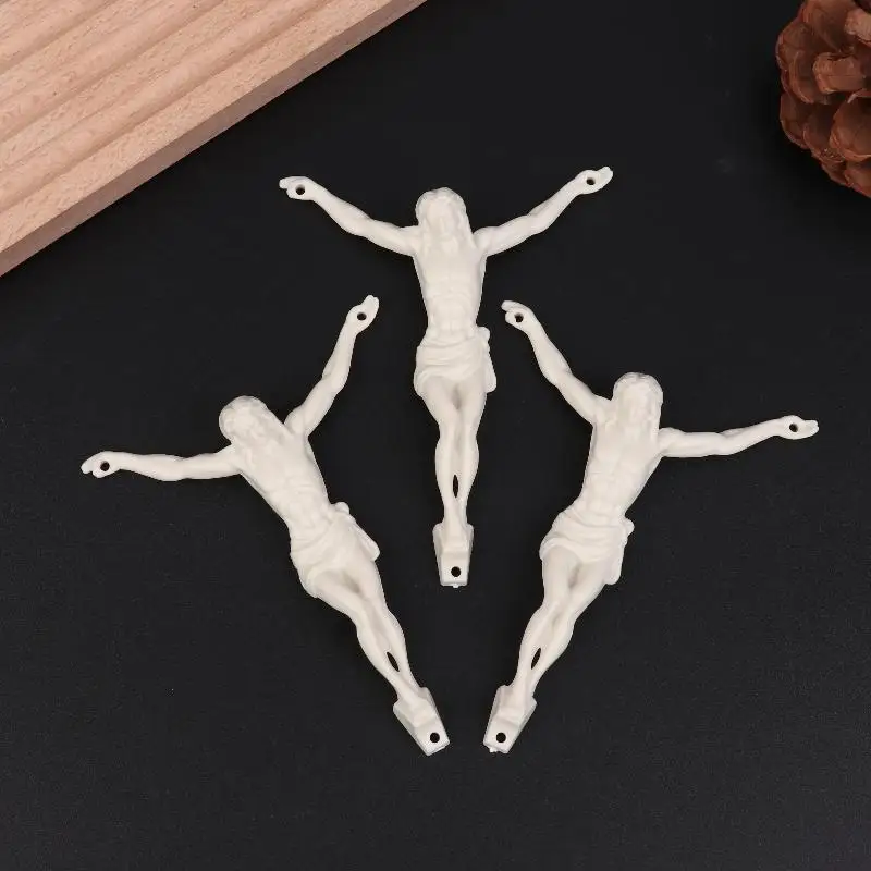 3Pcs  Figurine Pendant For DIY Jewelry Craft Accessories Housewarmings Gift Present Decoration view 3