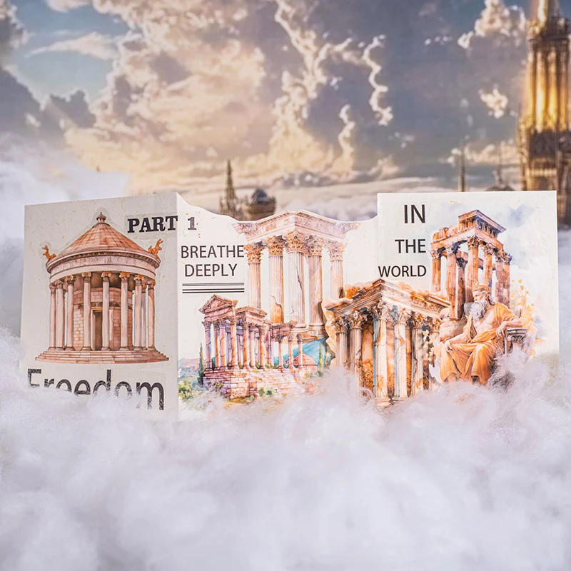 15 قطعة موضوع الأساطير اليونانية ملصق DIY بها بنفسك الكولاج ورق زينة سكرابوكينغ المواد اليدوية ألبوم يوميات غير المرغوب فيه مجلة المورد