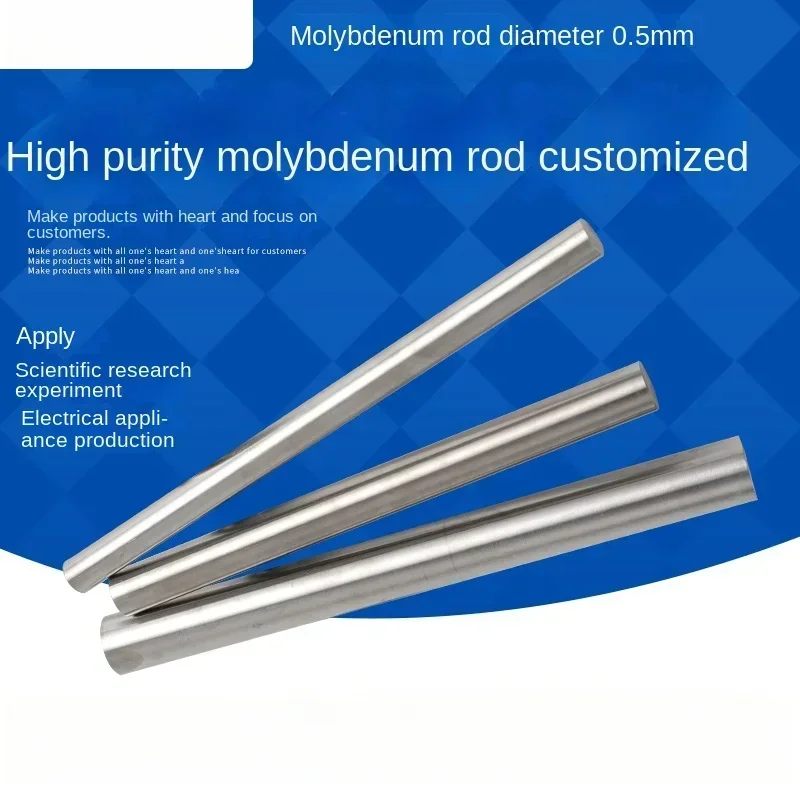 High Purity Molybdenum Rod for Experimental Research, Laboratory Use and Industry Applications