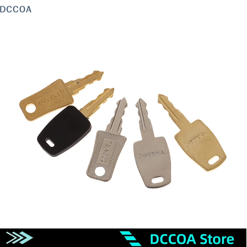 1Pcs Multifunctional TSA002 007 Master Key For Luggage Suitcase Customs TSA Lock Luggage Key Repair Luggage Key Accessories