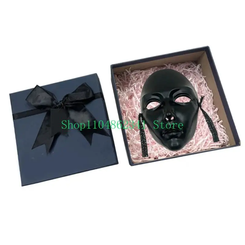 5asd Mask Paintable Full Face Mask Halloween Cosplay Mask For Women Men Cosplay Party Masquerade Decoration Mask