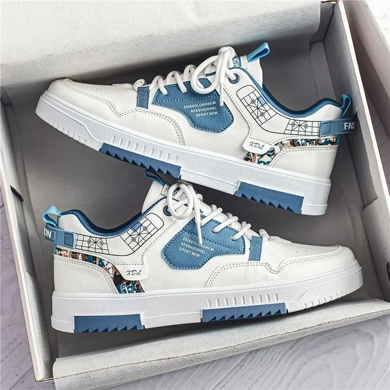 

2024 Fashion Men Casual Platform Sneakes LaceUp Trainers Student Sneakes Mens Vulcanized Shoes Tennis Sneakers Zapatillas Hombre