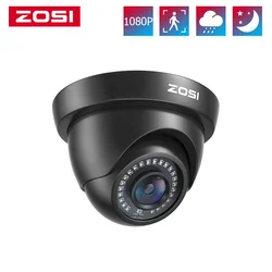 ZOSI – caméra de sécurité 1080p, 80ft, étanche, Vision nocturne, AHD / TVI/CVI/CVBS, pour l'extérieur