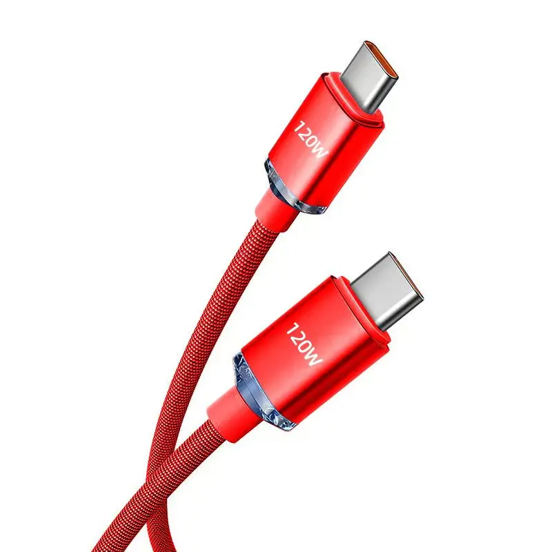 NNBILI 120 W 6A Schnellladung USB Typ C Schnellladekabel für Samsung S23 Xiaomi 14 Huawei Telefon Schnellladekabel Datenkabel 4