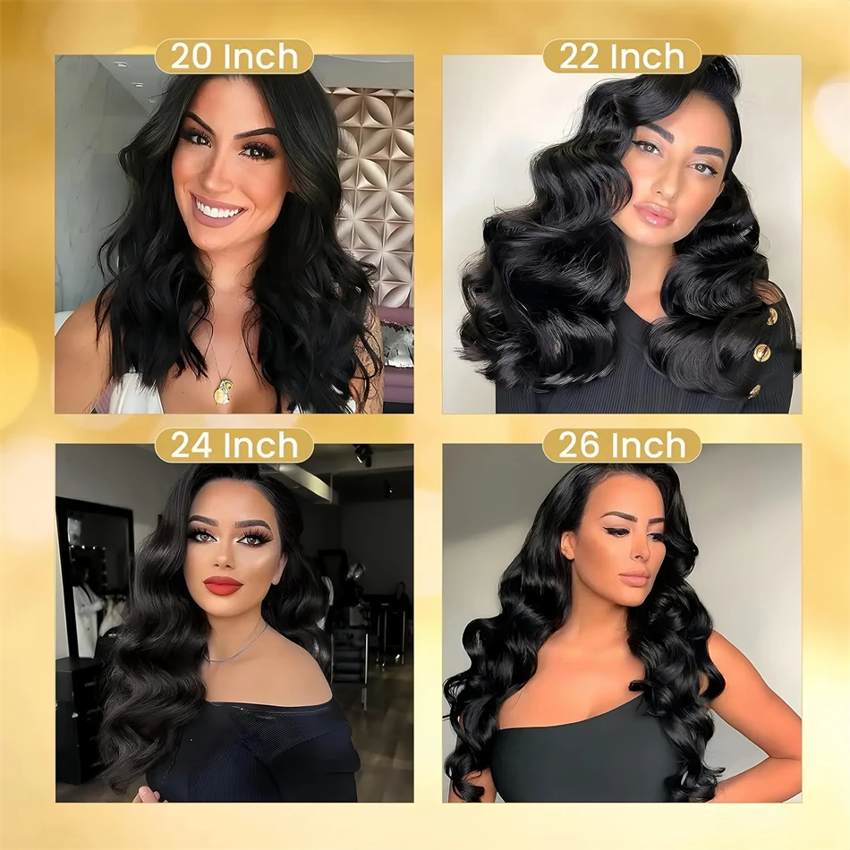 Peruca pré-arrancada sem cola para mulheres, peruca frontal de renda, cabelo humano, onda corporal, pronto para usar, 5x5 Hd, 4x4 HD