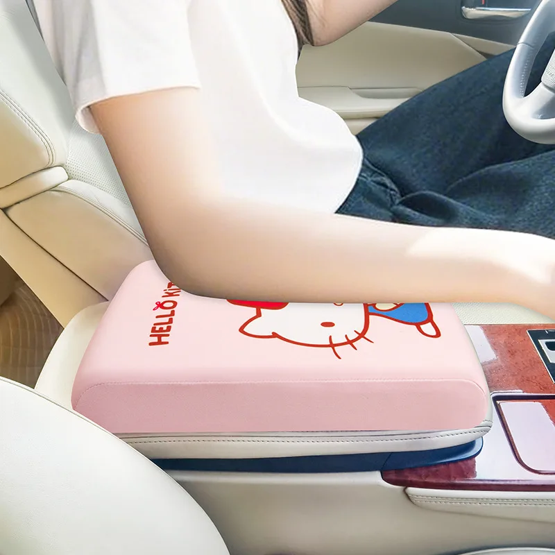 Car Armrest Box Pad Height Increasing Pad Memory Cotton Central Control Center Car Height Increasing Pad Interior Comfort
