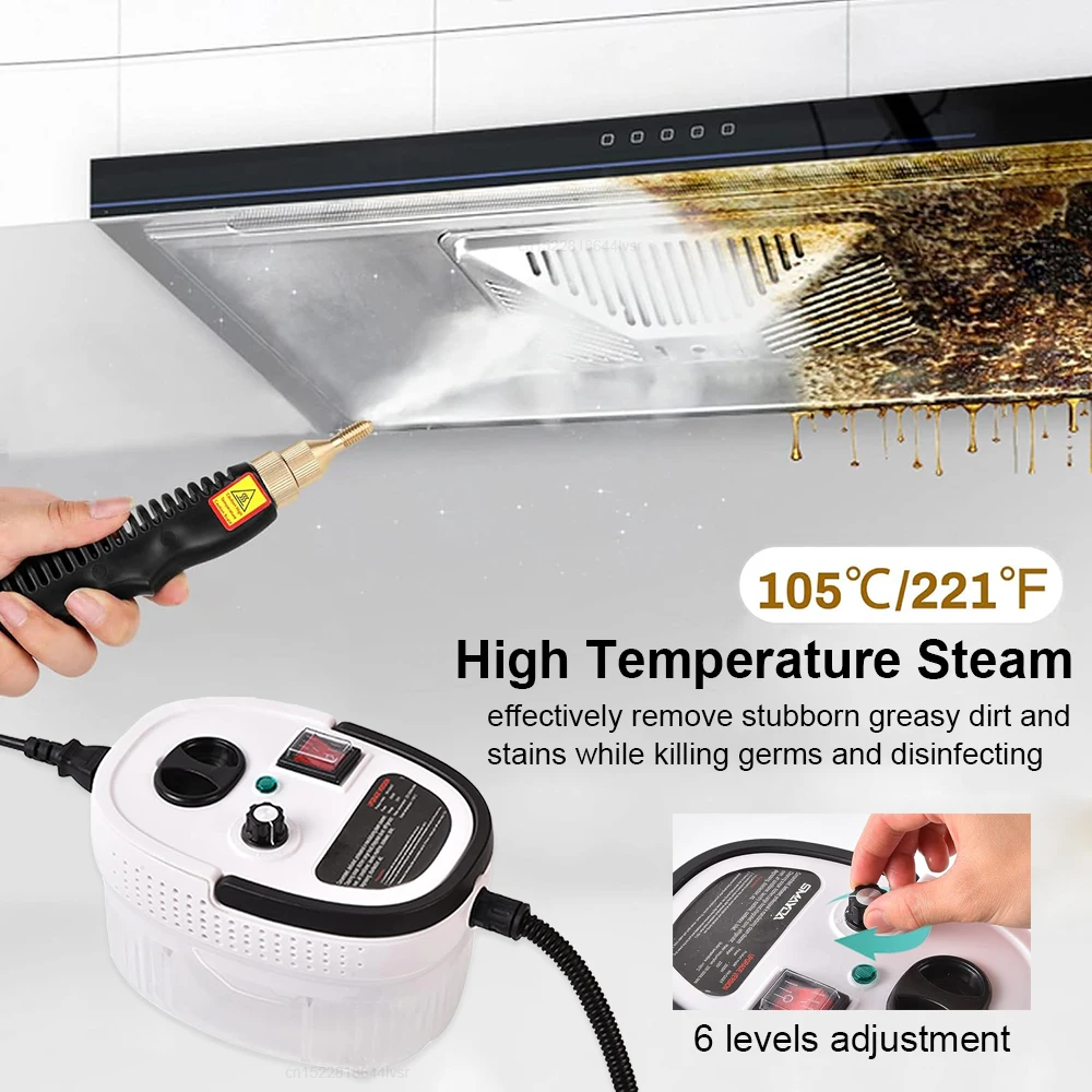 Steam cleaner high temperature steam cleaner Air conditioner cleaning High pressure steam cleaner for Home Kitchen Bathroom Car