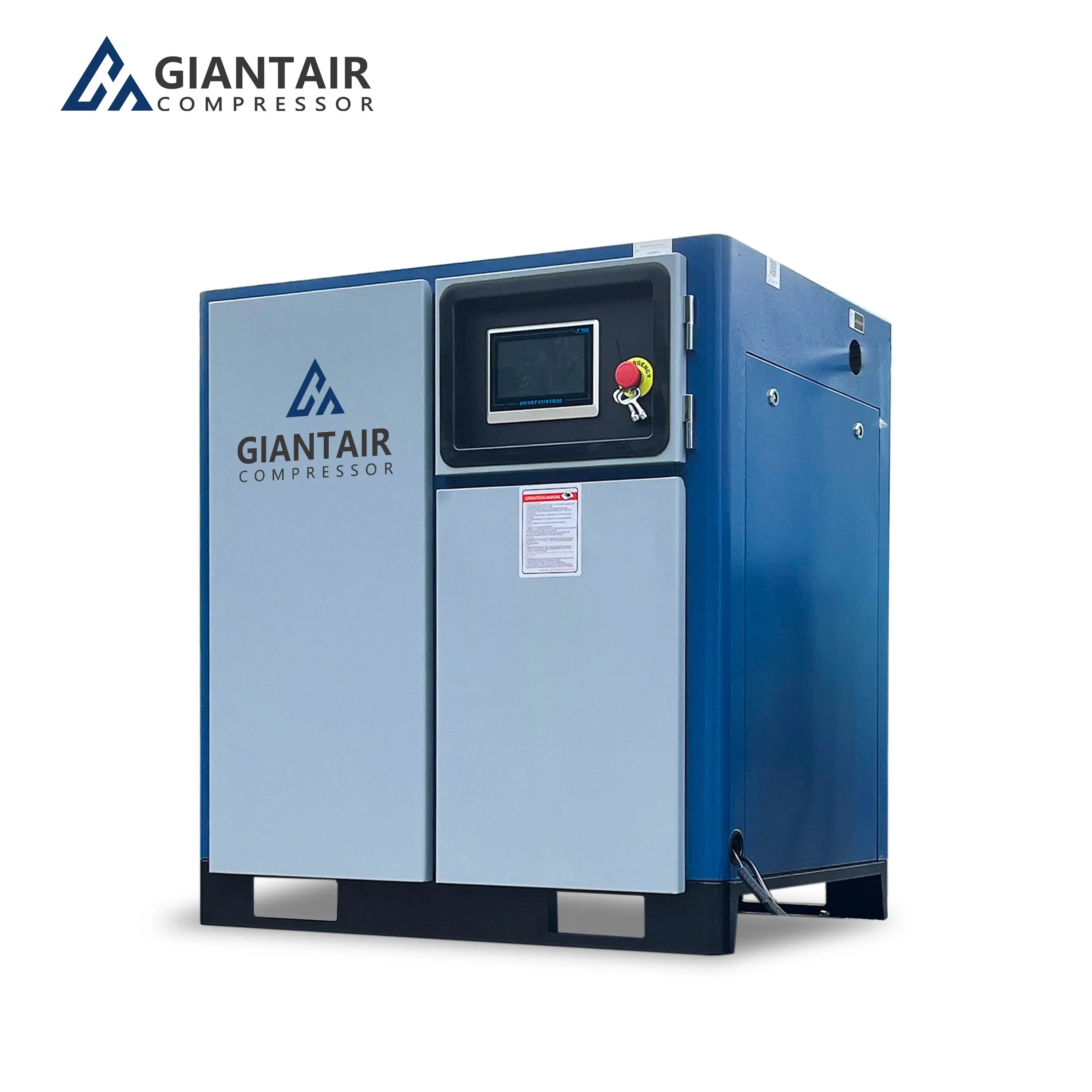 15KW Compressor De Ar 20 HP Screw Air Compressor 6-14bar Low Noise Industrial Rotary Air-Compressor For Vapor Blasting