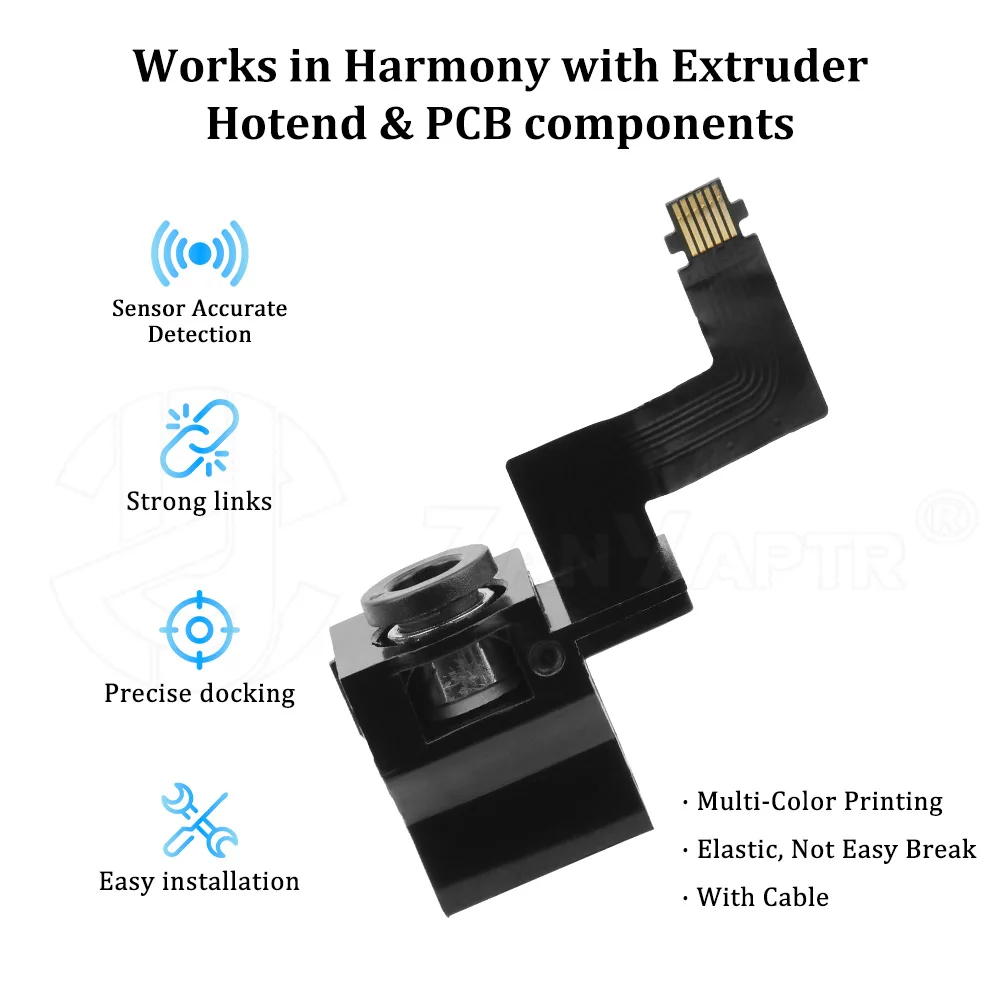 For Bambu Lab P2S 3D Printer Extruder Complete Filament Sensor Hall Switch Runout Break Detection Board Parts
