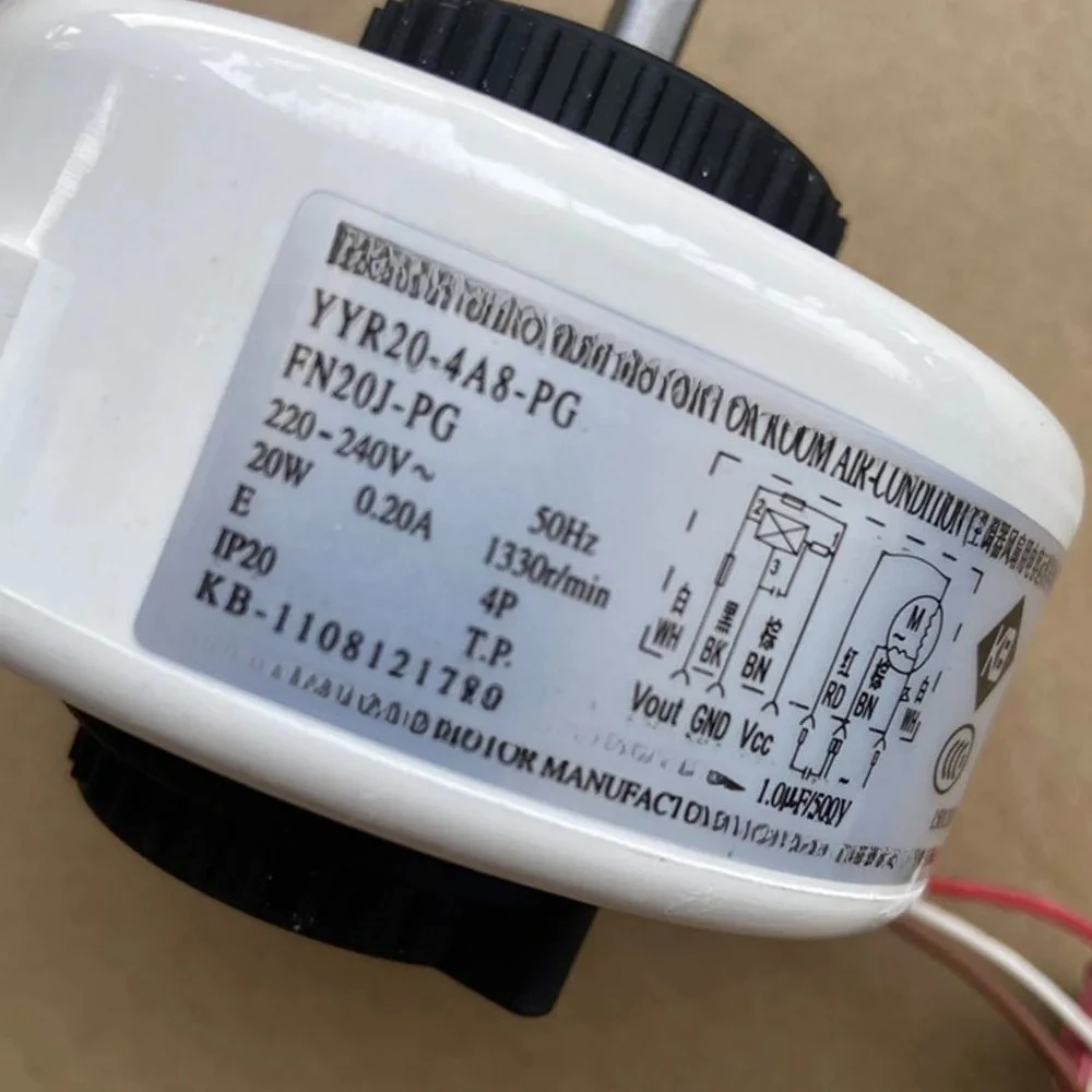 Refrigeration Rotary Storage Fan Motor FN20J-PG YYR20-4A8-PG 20W for Gree Air Conditioning Conditioning Indoor Unit PG Motor