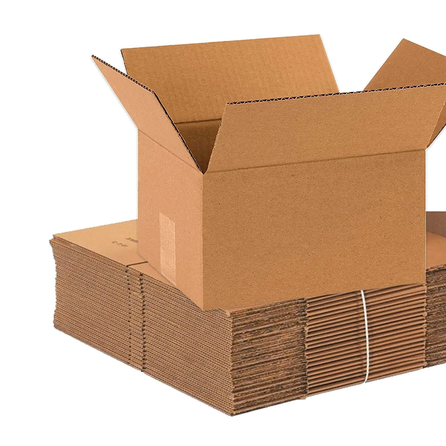 

Shipping Boxes Small 10"L x 8"W x 6"H 25-Pack Corrugated Cardboard for Packing Moving Storage