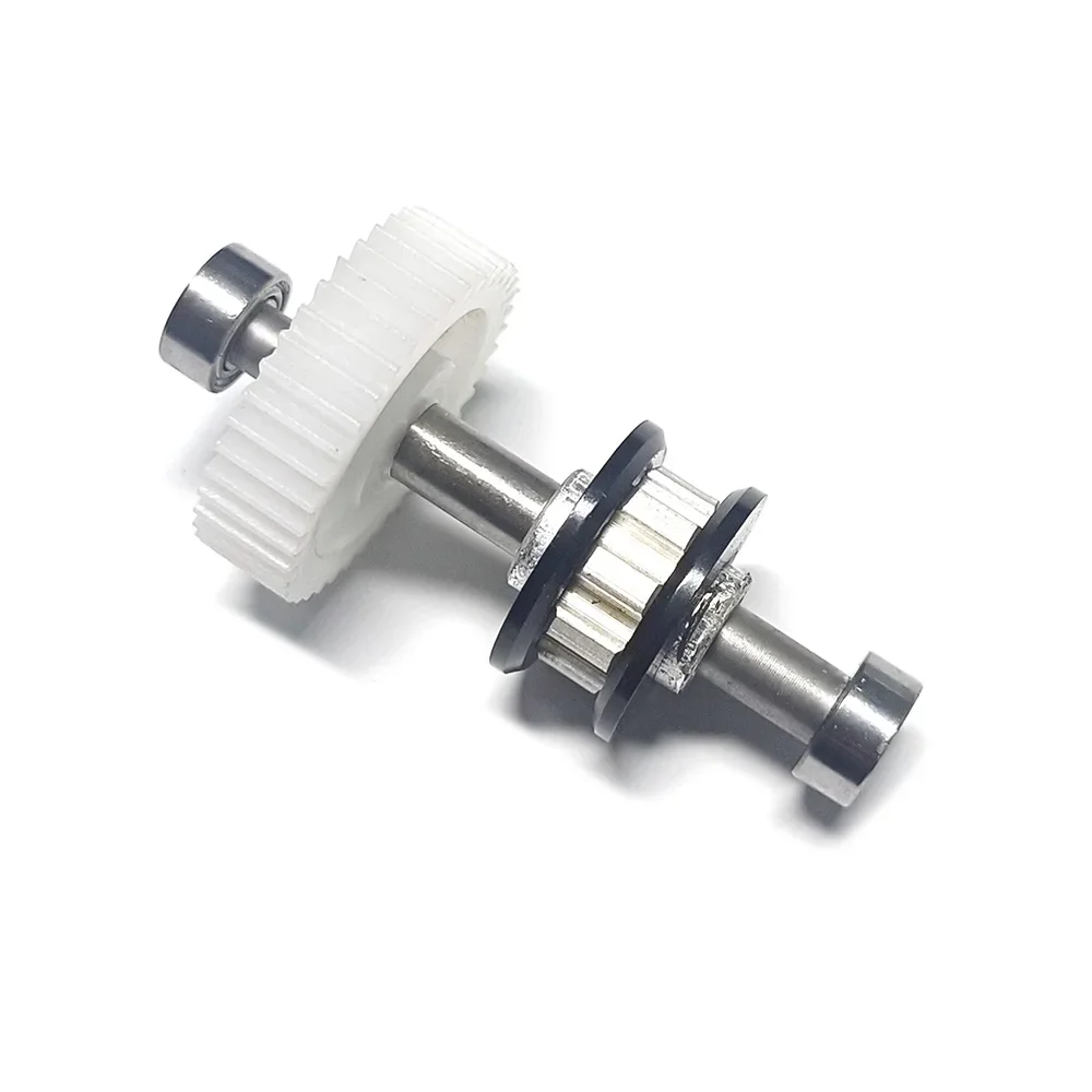 Peça de reposição RC 550/600 Metal 40T Conjunto de engrenagens de transmissão por correia traseira com rolamento para helicóptero Align Trex 550