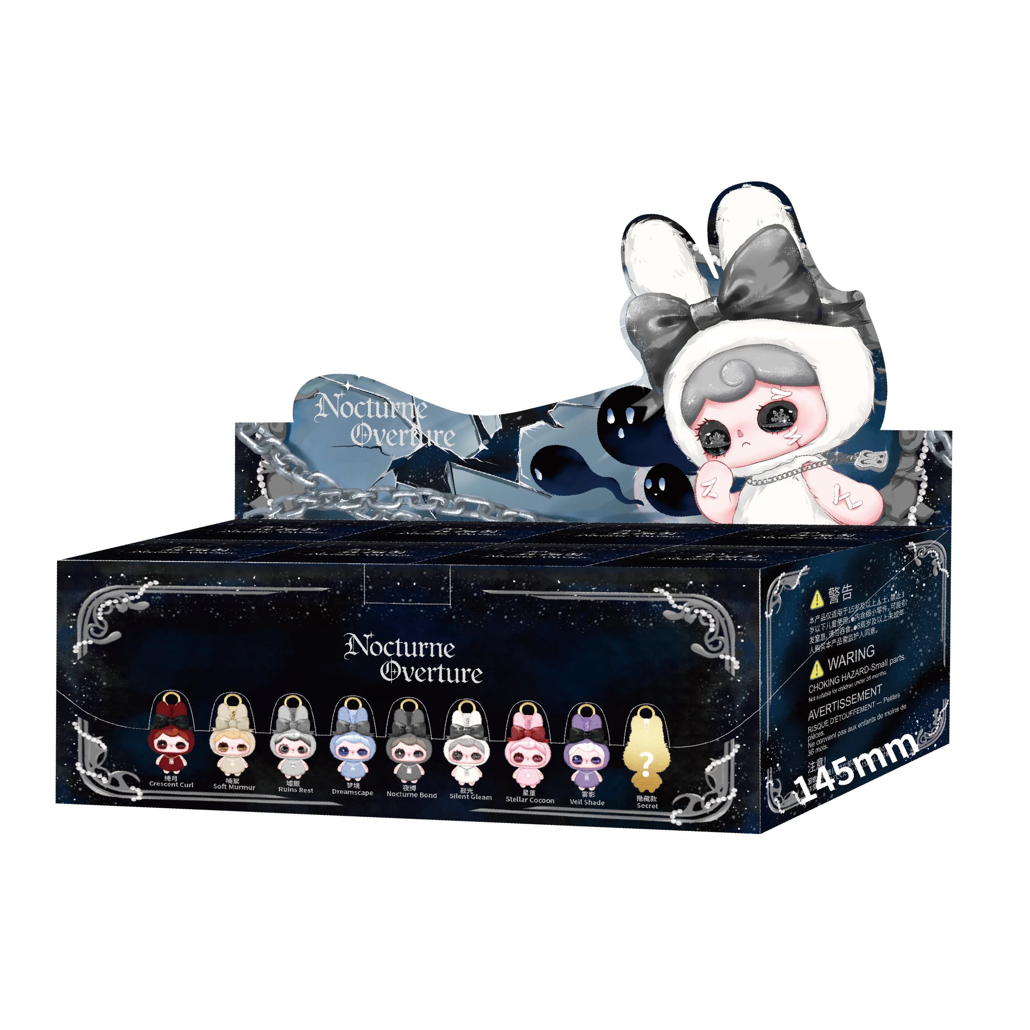 Yuna Nocturne Overture Series Blind Box Dark Bunny Anime Figure
