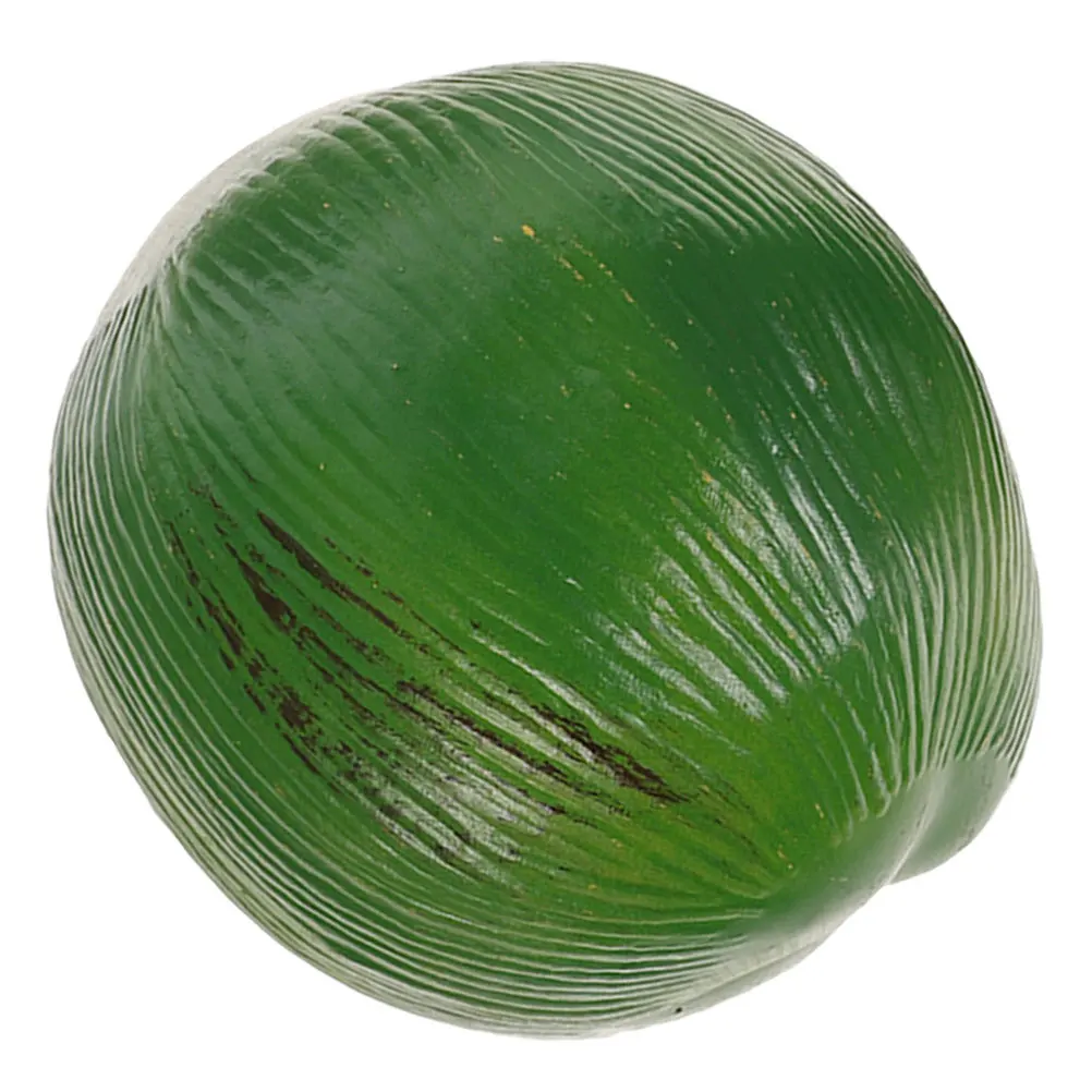 

Simulated Coconuts Prop Realistic Plastic Tropical Fruit Decoration Photography Prop Miniature Display Decor Artificial Coconuts