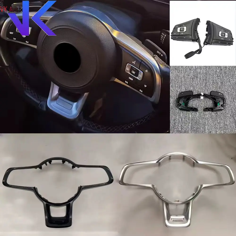 

Multi Functional Steering Wheel Buttons Frame With ACC 5G0 959 442 AE For Passat B8 variant Golf 7 Arteon Tiguan MK2 5G0959442AE